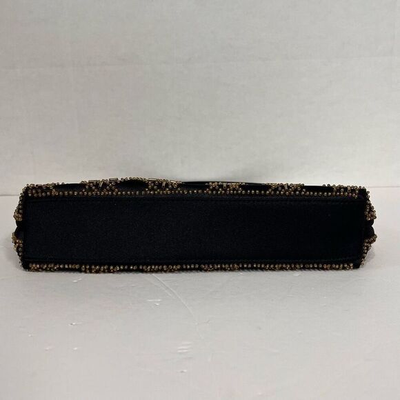 Adrienne Vittadini Black Beaded Purse - Picture 2 of 3